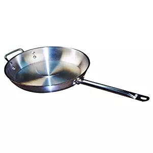 Winware Stainless Steel 14 Inch Fry Pan