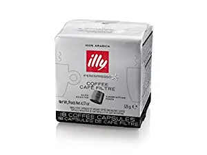 illy Dark Roast Coffee Iper Drip Capsules, 18 Ct 3 Boxes, Total of 54