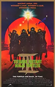 Teenage Mutant Ninja Turtles 3 Movie Poster (11 x 17 Inches - 28cm x 44cm) (1993) Style B -(Elias Koteas)(Paige Turco)(Stuart Wilson)(Sab Shimono)(Vivian Wu)