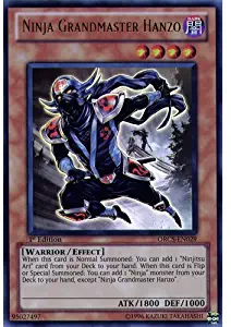 Yu-Gi-Oh! - Ninja Grandmaster Hanzo (ORCS-EN029) - Order of Chaos - Unlimited Edition - Ultra Rare