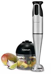 Cuisinart CSB-77 Smart Stick Hand Blender with Whisk and Chopper Attachments