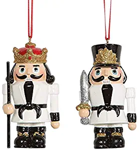 Lees Nutcracker Holiday/Christmas Tree Ornaments - Set of 2