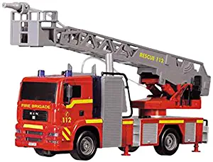 Dickie Toys 12" Light and Sound SOS Fire Engine Vehicle (With Working Pump)