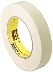 General Purpose Masking Tape 234, 24mm x 55m, 3"" Core, Tan, Sold as 1 Roll