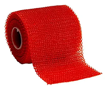 3M Scotchcast 82002R Plus Casting Tape, Red 2" x 4 Yard (Pack of 10)