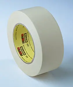 3M (234-48mmx55m) General Purpose Masking Tape 234 Tan, 48 mm x 55 m 5.9 mil [You are purchasing the Min order quantity which is 24 Rolls]
