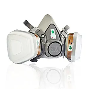 ICEhm-29 3M 6200 N95 Double Gas Mask Protection Filter Chemical Respirator Mask