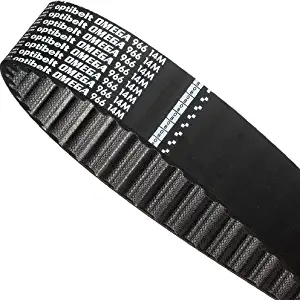 OPTIBELT Corporation 390-3M-15 - Omega Synchronous Timing Belt - 3 mm Pitch, 130 Teeth, 15 mm Width, 390 mm Length, Chloroprene Rubber, 3M