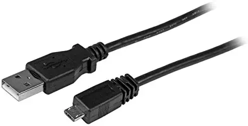 StarTech.com 10 ft. (3 m) USB to Micro USB Cable - USB 2.0 A to Micro B - Black - Micro USB Cable (UUSBHAUB10)