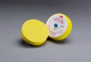 3M Superbuff Yellow Foam Pad - Hook & Loop Attachment 3 in Dia - 6000 Maximum RPM - 51168 [PRICE is per PAD]