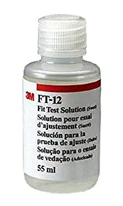 Fit Test Solution 55ml Bottle For A Fit Test For A Mask, 1 ea