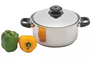 Precise Heat 5-1/2-Quart Surgical Stainless-Steel Stockpot