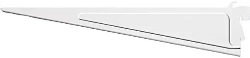 ShelfTrack White Shelf Bracket