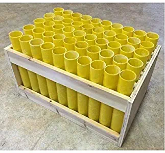 Fireworks Mortar Vertical Rack 50 Shot with 1.75" Fiberglass Tubes Included