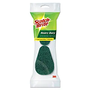 PACK OF 12 - Scotch-Brite Refill Sponge Heads for Heavy-Duty Dishwand, 2/CT