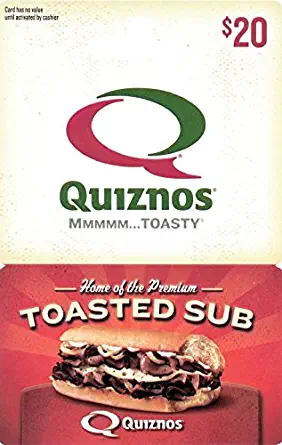 Quiznos Gift Card