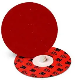 3M Cubitron II Roloc Durable Edge Disc 984F 2"Dia. TR Ceramic Grain 60+ Grit - Pkg Qty 50, (Sold in packages of 50)