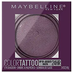 Maybelline Color Tattooup to 24HR Longwear Waterproof Fade Resistant Crease Resistant Blendable Cream Eyeshadow Pots Makeup, Knockout, 0.14 oz.