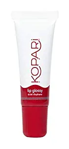 Kopari Coconut Lip Glossy Sangria - Hydrating and Moisturizing Coconut Oil, Vitamin E and Shea Butter Lip Gloss With 100% Organic Coconut Oil, Non GMO, Vegan Sulfate Free 0.35 Oz