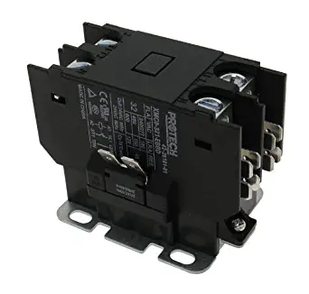 OEM Replacement for Rheem Single Pole / 1 Pole 30 Amp 24V Coil Condenser Contactor 42-102851-01