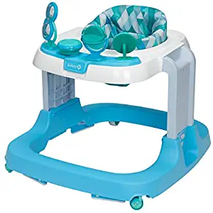 Safety 1st Ready, Set, Walk! DX Developmental Walker, Diamond Sky