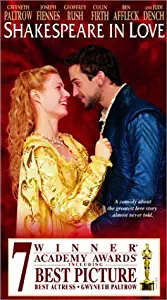 Shakespeare in Love [VHS]