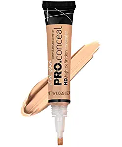 LA Girl Pro High Definition Concealer (3, GC 973 Creamy Beige)