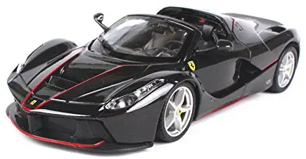 Ferrari LaFerrari F70 Aperta Black 1/24 Diecast Model Car by Bburago 26022