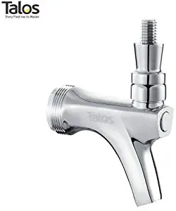 Talos Draft Beer Faucet American Standard, Stainless Steel Beer Tap V2