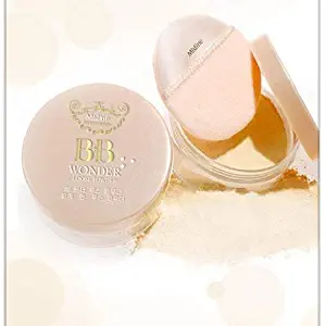 Korea Kawaii Mistine BB Wonder Brightening Loose Powder Make up Base 15 G.