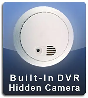 PalmVID DVR PRO Smoke Detector Hidden Camera Spy Camera with Adjustable View