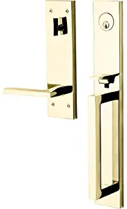 Baldwin 85392.RENT Minneapolis Right Handed Single Cylinder Keyed Entry Full Pla, Venetian Bronze