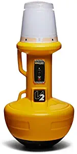 Wobble Light 111301LED V2 Self-Righting LED Jobsite Light, 150W, 12,000 Lumens, Yellow