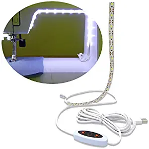 Madam Sew Sew Bright Sewing Machine LED Lighting Strip – Illuminate Your Work Area for Sewing with Greater Attention to Detail and Accuracy with Our Self-Adhesive Sewing Machine Light