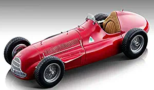 1951 Alfa Romeo Alfetta 159M Red Press Version Mythos Series Limited Edition to 80 Pieces Worldwide 1/18 Model Car by Tecnomodel TM18-147 A