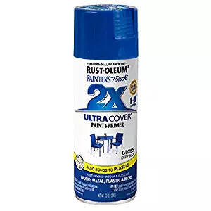 Rust-Oleum 249114 Painter's Touch 2X Ultra Cover, 12-Ounce, Deep Blue