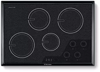 EW30IC60IB Wave-Touch Series 30" Induction Cooktop With Sealed Spill Control Cooktop Perfect Set Controls 8" Induction Cooking Element 4 Cooking Zones & In