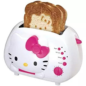 JENKT5211 - Hello Kitty 2-SLICE WIDE SLOT TOASTER