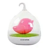 LED Pink Bird bight Light Childrens Toddler and Baby Bird Night Lights with Usb Charger Included! GREAT BABY SHOWER GIFT! Soft Light Comforting to Help Your Baby Fall Asleep Faster by Decor Hut