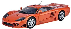 MotorMax 2004 Saleen S7 Die-cast 1:18 Scale Collectible Model Car (Orange) by Motormax