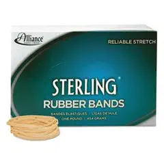 (3 Pack Value Bundle) ALL24325 Sterling Ergonomically Correct Rubber Bands, #32, 3 x 1/8, 950 Bands/1lb Box