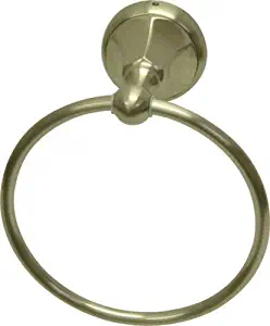 Kingston Brass BA4814SN Metropolitan Towel Ring, Satin Nickel