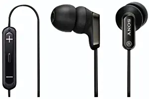 Sony MDREX38iP/BLK EX Earbud with iPod Remote Control - Black