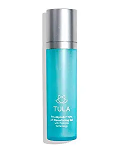 TULA Probiotic Skin Care Pro-Glycolic 10% pH Resurfacing Gel Toner | Face Toner to Gently Exfoliate and Hydrate Skin, with Proprietary Blend of Probiotics and Glycolic Acid | 2.7 oz