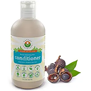 Probiotic Sensitive Skin Cleansing Conditioner [Unscented] – Raw Probiotic Soapberry Formula (pH Balanced) for Hydrated & Soft Hair - Wild Plants Selected for Itchy Scalp & Dry, Damaged Hair