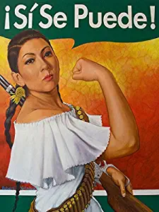 Gango Home Décor Rosita (Sí Se Puede) by Robert Valadez 11x14in Poster Print