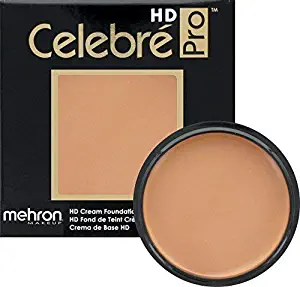 Mehron Makeup Celebre Pro-HD Cream Face & Body Makeup (.9 oz) (LIGHT TAN)