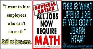 Poster #S2 Set of Motivational Math Posters for Math Classrooms Effectively Motivate Students