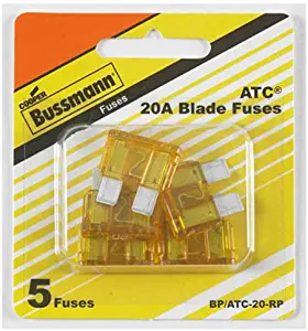 Bussmann (BP/ATC-20-RP) ATC Automotive Fuse, (Pack of 5)