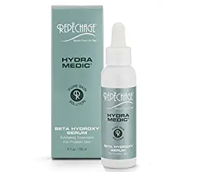 Repechage Hydra Medic Beta Hydroxy Face Serum Exfoliating Skin Clearing Solution For Problem and Blemish-Prone Skin with Alpha and Beta Hydroxy Acids 2 fl oz